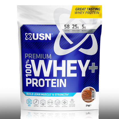 USN 100% Premium Whey 2 kg Bag