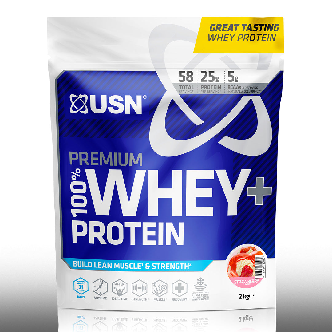 USN 100% Premium Whey 2 kg Bag